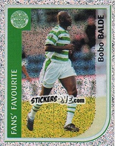 Figurina Bobo Balde - Scottish Premier League 2002-2003 - Panini