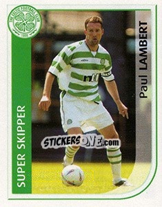 Cromo Paul Lambert - Scottish Premier League 2002-2003 - Panini
