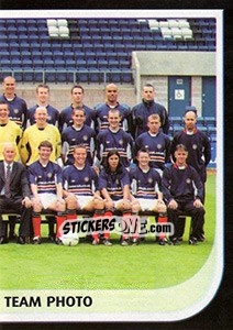 Figurina Team photo - Scottish Premier League 2002-2003 - Panini