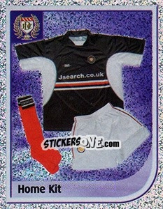 Sticker Home Kit - Scottish Premier League 2002-2003 - Panini