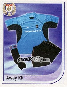 Sticker Away Kit - Scottish Premier League 2002-2003 - Panini