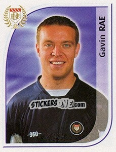 Figurina Gavin Rae - Scottish Premier League 2002-2003 - Panini