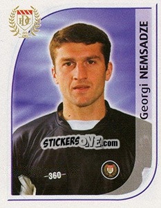Cromo Georgi Nemsadze - Scottish Premier League 2002-2003 - Panini
