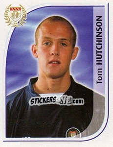Cromo Tom Hutchinson - Scottish Premier League 2002-2003 - Panini