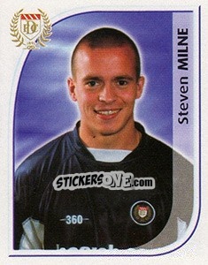 Sticker Steven Milne - Scottish Premier League 2002-2003 - Panini