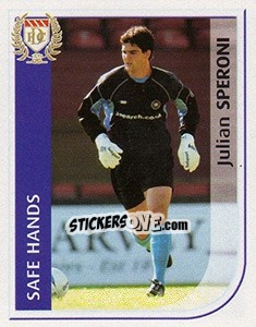 Cromo Julian Speroni - Scottish Premier League 2002-2003 - Panini