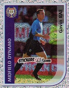 Cromo Gavin Rae - Scottish Premier League 2002-2003 - Panini