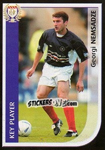 Figurina Georgi Nemsadze - Scottish Premier League 2002-2003 - Panini