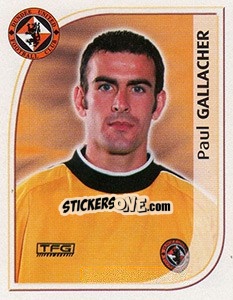 Figurina Paul Gallacher - Scottish Premier League 2002-2003 - Panini