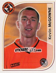 Cromo Kevin McGowne - Scottish Premier League 2002-2003 - Panini
