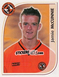 Cromo Jamie McCunnie - Scottish Premier League 2002-2003 - Panini