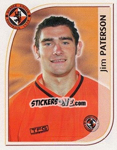 Sticker Jim Paterson - Scottish Premier League 2002-2003 - Panini