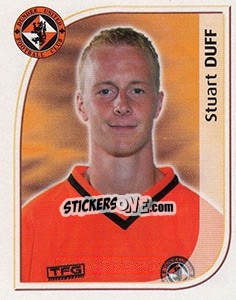 Sticker Stuart Duff - Scottish Premier League 2002-2003 - Panini
