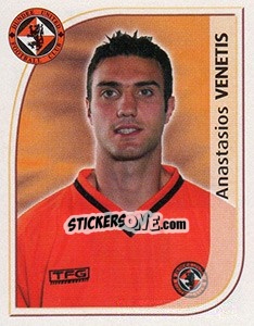 Cromo Tasos Venetis - Scottish Premier League 2002-2003 - Panini