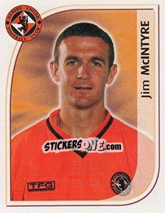 Sticker Jim McIntyre - Scottish Premier League 2002-2003 - Panini