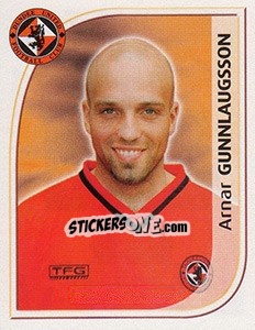 Cromo Arnar Gunnlaugsson - Scottish Premier League 2002-2003 - Panini