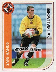 Sticker Paul Gallacher - Scottish Premier League 2002-2003 - Panini