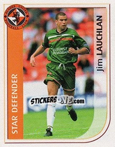 Cromo Jim Lauchlan - Scottish Premier League 2002-2003 - Panini