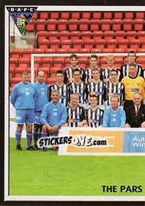 Figurina Team photo - Scottish Premier League 2002-2003 - Panini