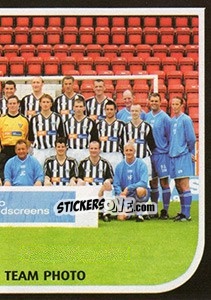 Sticker Team photo - Scottish Premier League 2002-2003 - Panini