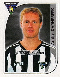 Sticker Andre Karnebeek - Scottish Premier League 2002-2003 - Panini