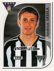 Cromo Andrius Skerla - Scottish Premier League 2002-2003 - Panini