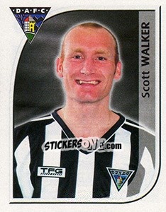 Sticker Scott Walker - Scottish Premier League 2002-2003 - Panini