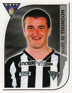 Cromo Scott M. Thompson - Scottish Premier League 2002-2003 - Panini
