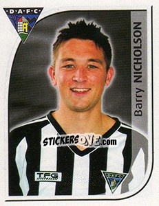 Sticker Barry Nicholson - Scottish Premier League 2002-2003 - Panini