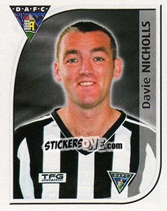 Cromo Davie Nicholls - Scottish Premier League 2002-2003 - Panini