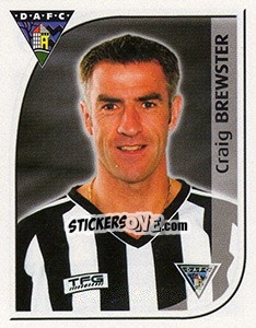 Cromo Craig Brewster - Scottish Premier League 2002-2003 - Panini