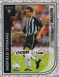 Sticker Gary Mason - Scottish Premier League 2002-2003 - Panini