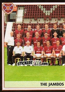 Figurina Team photo - Scottish Premier League 2002-2003 - Panini