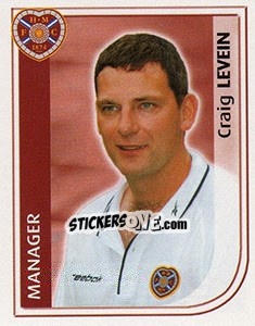 Sticker Craig Levein