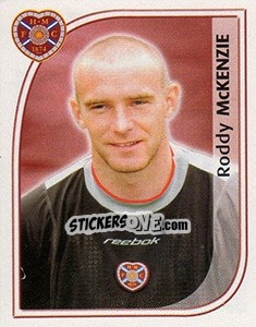 Cromo Roddy McKenzie - Scottish Premier League 2002-2003 - Panini