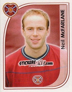 Sticker Neil McFarlane - Scottish Premier League 2002-2003 - Panini