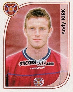 Sticker Andy Kirk - Scottish Premier League 2002-2003 - Panini