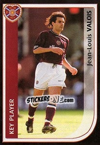 Cromo Jean-Louis Valois - Scottish Premier League 2002-2003 - Panini
