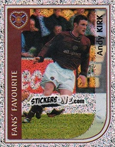 Cromo Andy Kirk - Scottish Premier League 2002-2003 - Panini