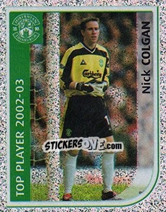 Cromo Nick Colgan (Hibernian) - Scottish Premier League 2002-2003 - Panini