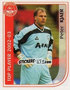 Cromo Peter Kjaer (Aberdeen) - Scottish Premier League 2002-2003 - Panini