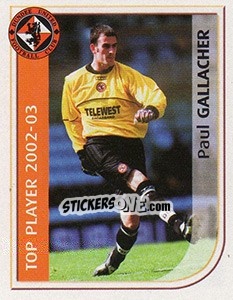 Figurina Paul Gallacher (Dundee United) - Scottish Premier League 2002-2003 - Panini