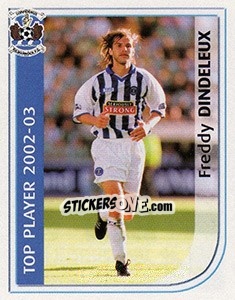 Cromo Freddy Dindeleux (Kilmarnock) - Scottish Premier League 2002-2003 - Panini