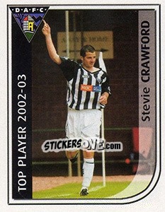 Sticker Stevie Crawford (Dunfermline Athletic) - Scottish Premier League 2002-2003 - Panini