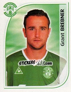 Sticker Grant Brebner - Scottish Premier League 2002-2003 - Panini