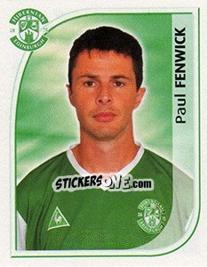 Sticker Paul Fenwick - Scottish Premier League 2002-2003 - Panini