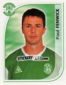 Cromo Paul Fenwick - Scottish Premier League 2002-2003 - Panini