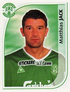 Figurina Matthias Jack - Scottish Premier League 2002-2003 - Panini