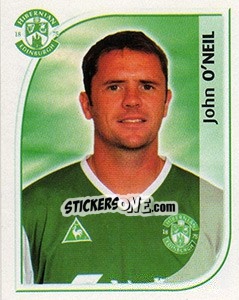 Cromo John O'Neil - Scottish Premier League 2002-2003 - Panini