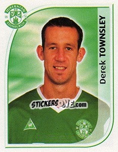 Cromo Derek Townsley - Scottish Premier League 2002-2003 - Panini